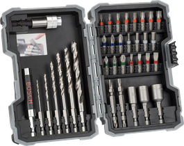 Extra Hard Screwdriver Bit Set, 35-Piece