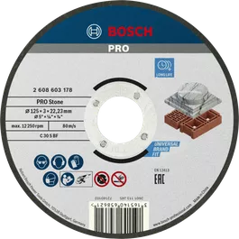 PRO Stone Bonded Cutting Disc