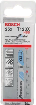 شفرة PRO Metal thick and thin T123XF