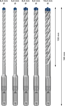 طقم EXPERT SDS plus-7X