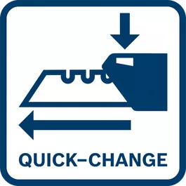  Quick-Change, brzo menjanje, izmena lista testere