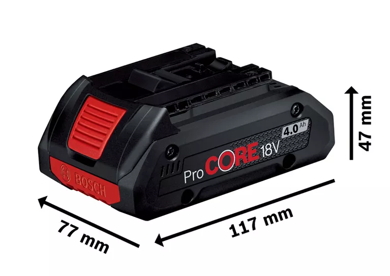 4 x ProCORE18V 4.0Ah + 2 x ProCORE18V 8.0Ah