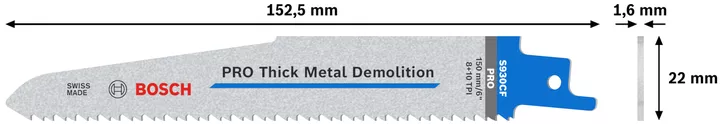 PRO Thick Metal Demolition S930CF