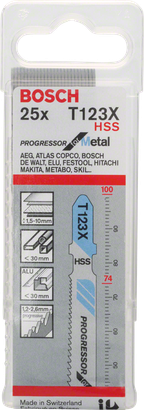 شفرة PRO Metal thick and thin T123XF