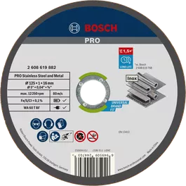 PRO Stainless Steel and Metal Bonded Cutting Disc