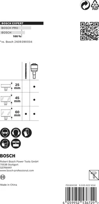 EXPERT Power Change Plus med centreringsborr