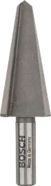 Stožčasti sveder za pločevino CV, cilindrično steblo