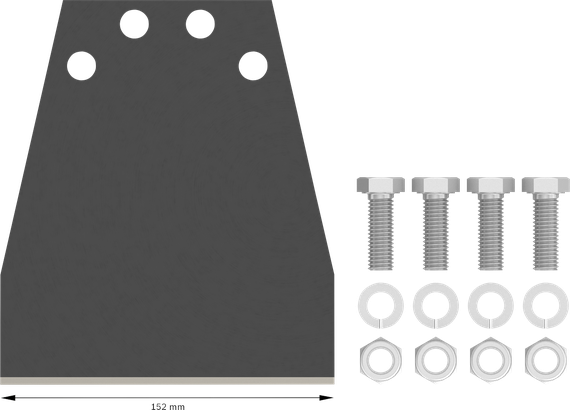 Strgalnik za tla PRO SDS max Floor Scraper