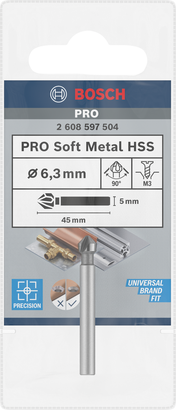 PRO Soft Metal HSS