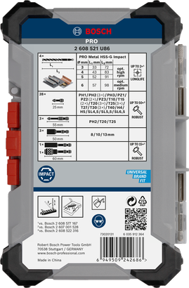 Komplet PRO Impact Metal Set