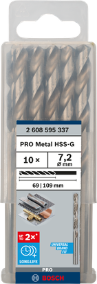 PRO Metal HSS-G