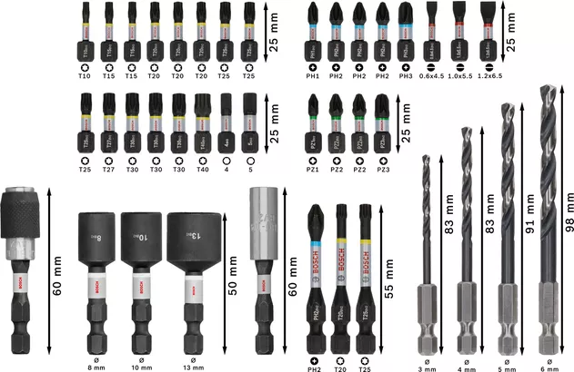 Komplet PRO Impact Metal Set