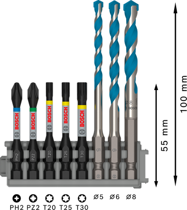 Mešani komplet PRO Impact Mixed Set