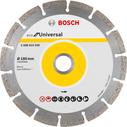 Disques à tronçonner diamantés spécial asphalte pour scies à sol Outillage  Bosch bleu professional, consommables Bosch
