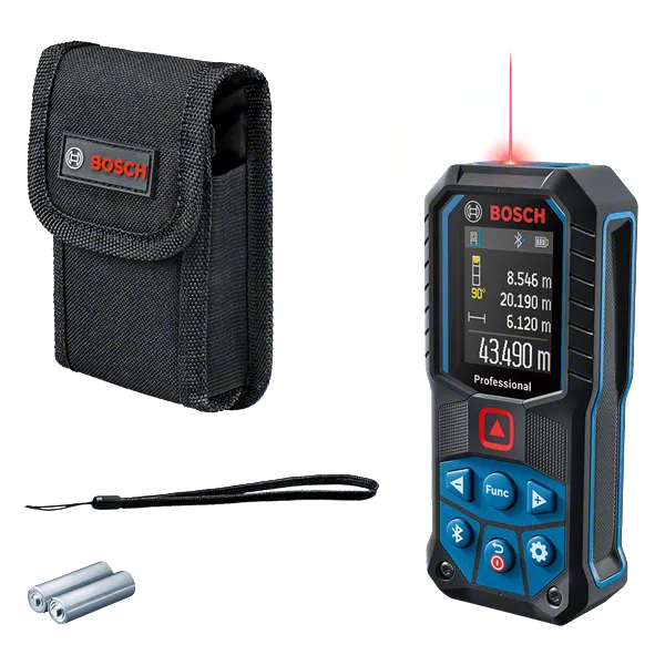  Bosch GLM 50 C Laser medidor de distancia Bluetooth con  visualización de color retroiluminada : Herramientas y Mejoras del Hogar