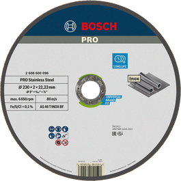 PRO Stainless Steel Bonded Cutting Disc